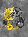 Ultra Bee Original 240mm Dual-Caliper Bracket Foot Brake Kit Rear Disc Brake Protection for Talaria XXX