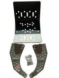 Surron LBX/79 Bike Skid Plate (Silver/Black)